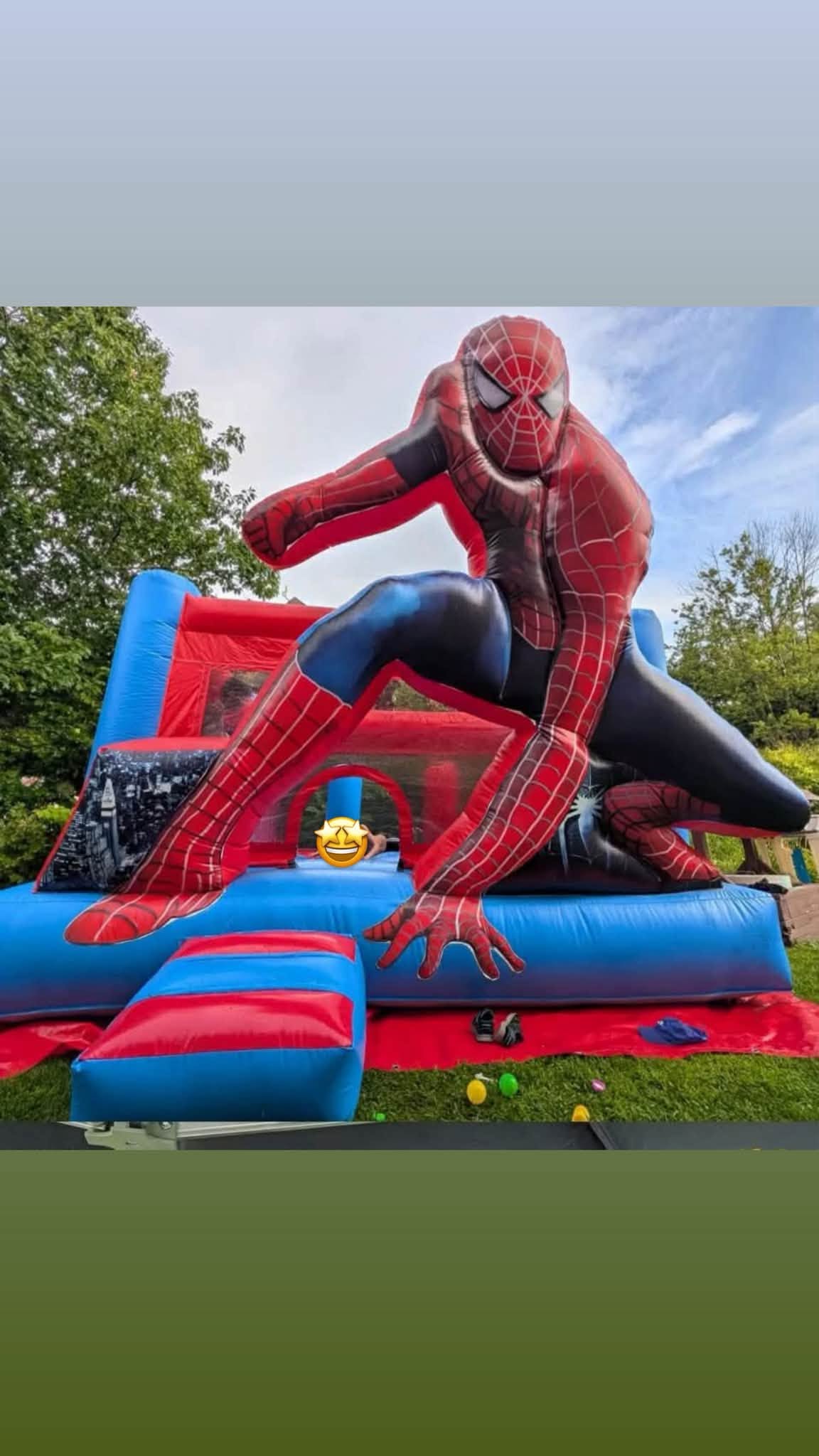 Jeu Gonflable Spider-Man